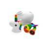 Cachimbo/Bong de Silicone Unikorn Rainbow