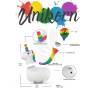 Pipa/Bong Silicona Unikorn Rainbow Pipa/Bong Silicona Unikorn Rainbow