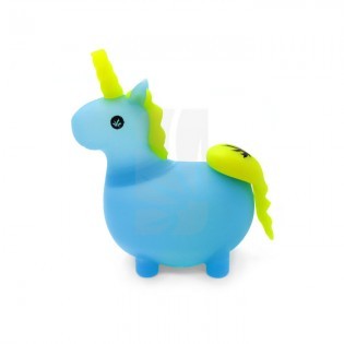 Comprar Pipa / Bong Unikorn Azul de Silicona barato