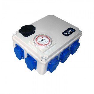 Temporizador TEMPOBOX 8 x 600 W C/ Toma calentador