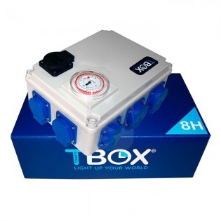 Temporizzatore TEMPOBOX 8 x 600 W C/ Presa riscaldatore