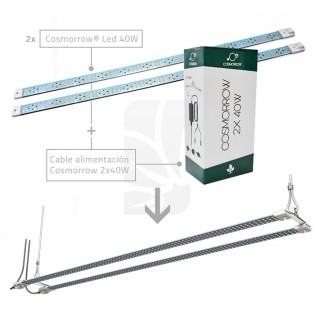 Cosmorrow LED 40W 24 V (90 cm.) Croissance ✨