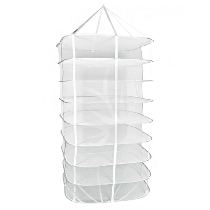 Quadratischer Netz-Trockner 80 cm 8 Ebenen