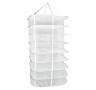Square Mesh Drying Rack 80 cm 8 Levels