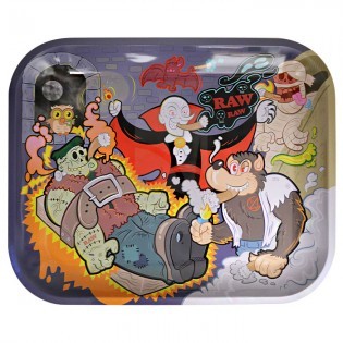 RAW Medium Monster Tray ⚡ RAW Rolling Trays