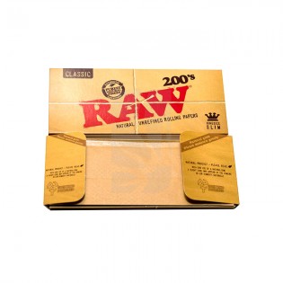 Comprar Papeles de Liar con 200 King Size Slim de RAW