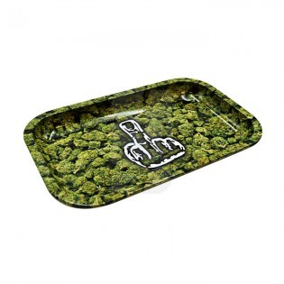 Buds and Middle Finger Rolling Tray