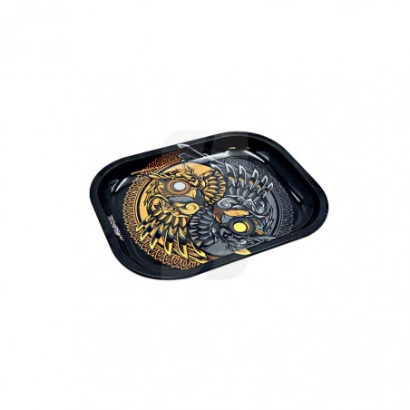 Vassoi in metallo per rollare Ying & Young 18 x 14 cm.