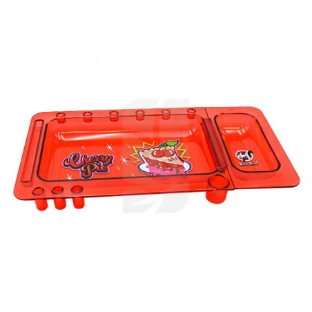 SKUNK Red Rolling Tray