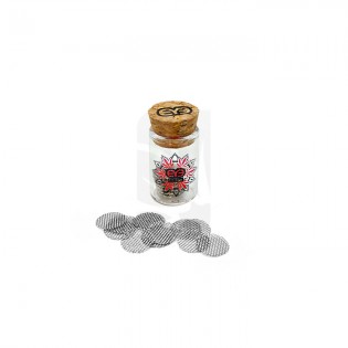 RED EYE grids 12.5 mm. 25u. ✅ PIPE AND BONG ACCESSORIES