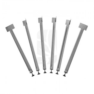 Kit patas largas soporte 2 x 1 m.