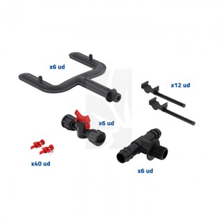 Irrigation Kit 1.2–3 gal (6 pieces)