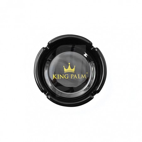 King Palm Black Crystal Ashtray 🔥 BUY