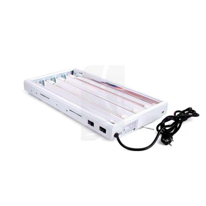 Luminária Solux Predator LED 4 x 12 W (60x33x6 cm)