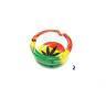 Colorful Leaf Glass Ashtray
