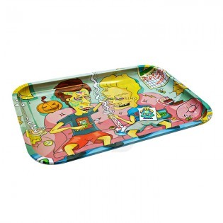 Dunkees Rolling Tray – Dab of Dead