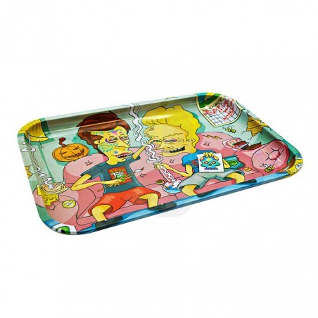 Dunkees Rolling Tray – Dab of Dead