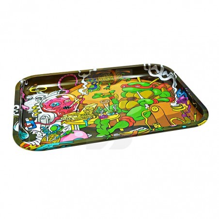 Dunkees Rolling Tray – Pizza Time 30 x 20 cm