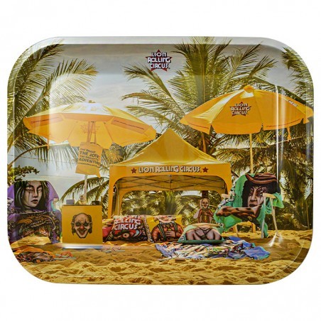 BUY 🔥 Lion Rolling Circus Beach Tray
