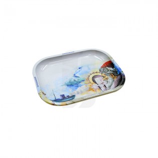 Small El Niño de las Pinturas Rolling Tray
