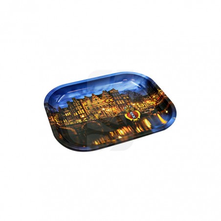Amsterdam Canal Metal Tray Small