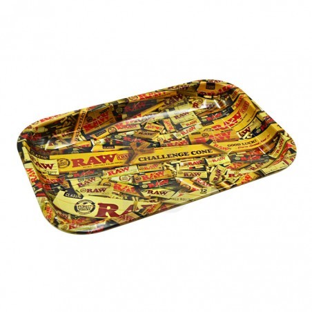 Plateau RAW Metal Rolling Mixed 17,5 x 27,5 cm