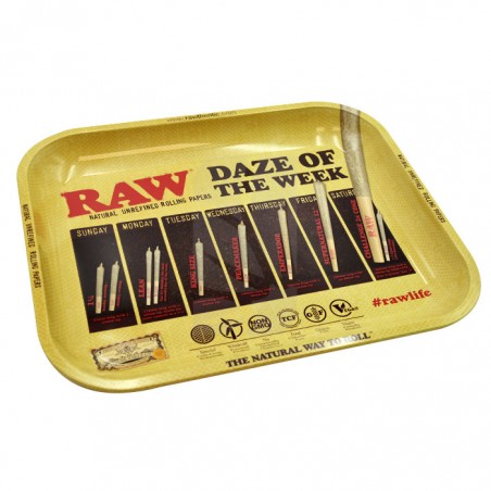 RAW Metal Rolling Tray L-Daze