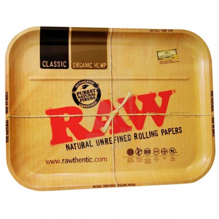 Comprar Bandeja de Liar Clásico en XXL de Metal de RAW 50.5 x 39 cm. Barata