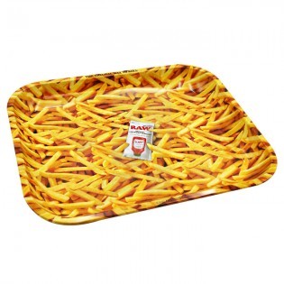 RAW Medium French Fries Rolling Tray