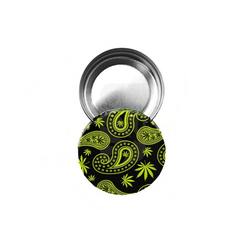 Scatola Click Clack 5,5 cm – Paisley Weed Scatola Click Clack 5,5 cm – Paisley Weed