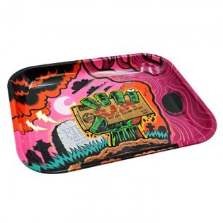 RAW Zombie Medium Rolling Tray ⭐ BUY