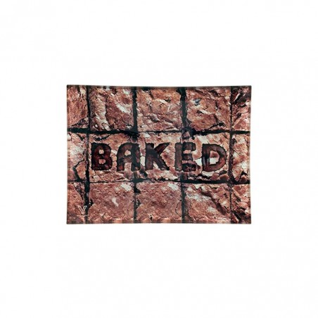 Bandeja de Liar de Brownies en Cristal Templado 16 x 12 cm.