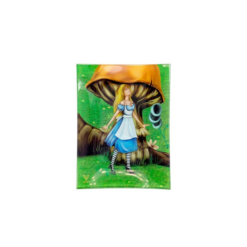 Bandeja de liar cristal Alice 16 x 12 cm