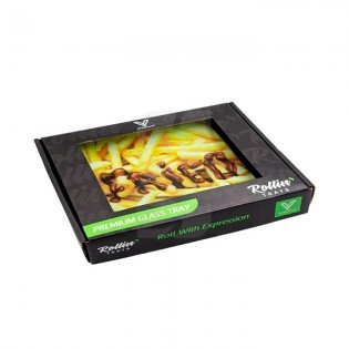 Fried Roll Tray in Tempered Glass 🍟 BUY