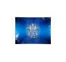 Bandeja de cristal Hamsa Blue Pequeña Bandeja de cristal Hamsa Blue Pequeña