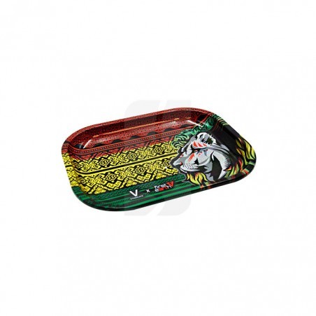 Rasta Lion Small Rolling Tray 18 x 14 cm