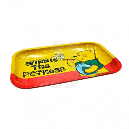 Vassoio Metallico per Rollare – Stoner W – Medio 27,5 x 17,5 cm