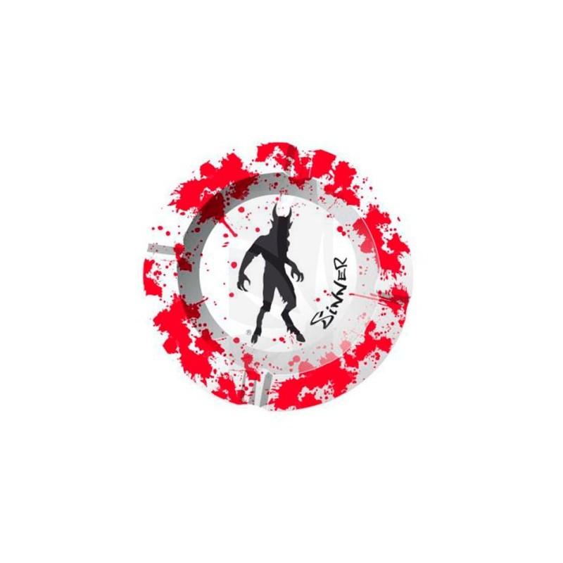 Black Skull Metal Ashtray 2