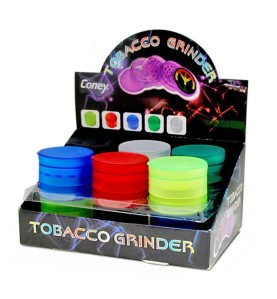 Grinder 5 part, Tacto goma. 60 mm. Atomic