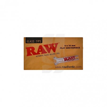 RAW Filtro de Vidro Ponta Plana 6x35 mm
