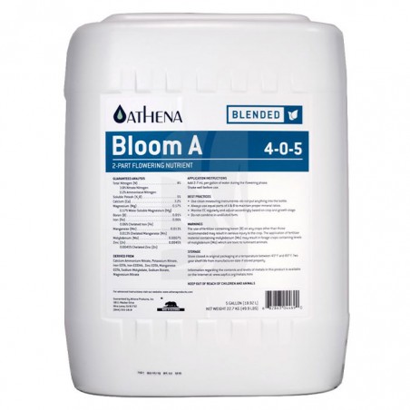 Buy Bloom A 18.92 Liters ✅Athena Fertilizers