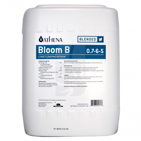 Buy Bloom B 18.92 Liters ✅ Athena Fertilizer