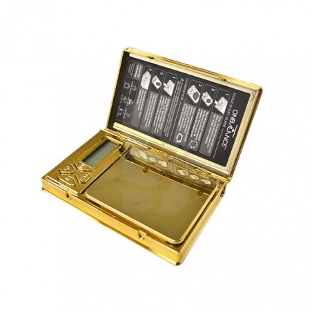 Comprar Báscula Shine en Gold con 0,01 - 100 gr de OnBalance