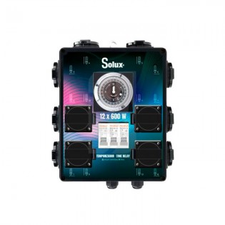 Temporizador 12 x 600 W SOLUX