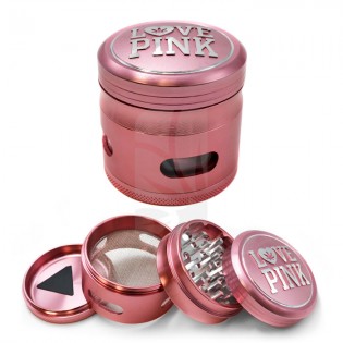 Grinder LOVE PINK 4 partes 63 mm.