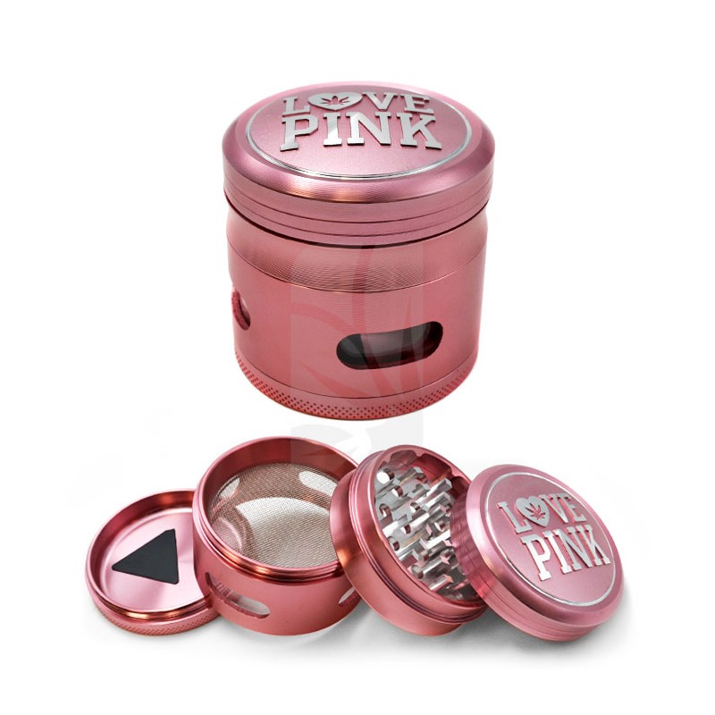 LOVE Pink Grinder 63 mm – 4 Parts