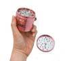 Grinder LOVE PINK 4 partes 63 mm.