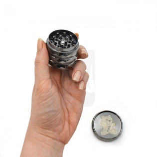 4-Part Black Grinder 40 mm