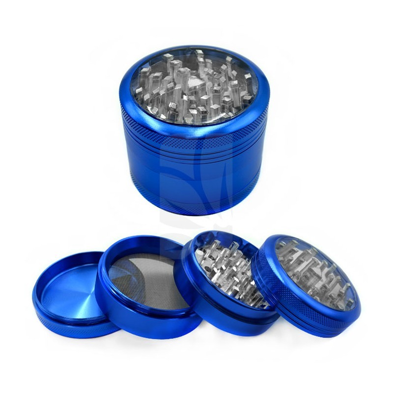 GRINDER TAPA TRANSPARENTE 4 PARTES de 62 mm. GRINDER TAPA TRANSPARENTE 4 PARTES de 62 mm.