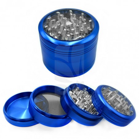 GRINDER TAPA TRANSPARENTE 4 PARTES de 62 mm.